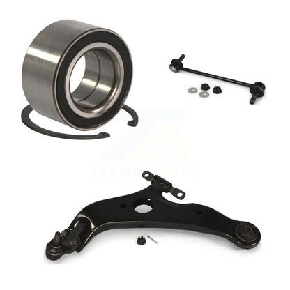 Kit de liaison de bras de commande inférieur, roulement de roue avant gauche, pour Toyota Sienna 2004 – 2010