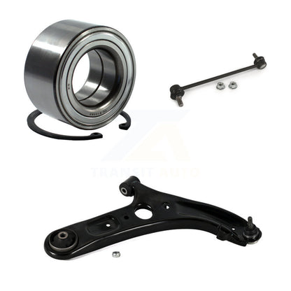 Kit de bras de commande inférieur et de liaison, roulement avant droit, pour Hyundai Elantra GT Veloste