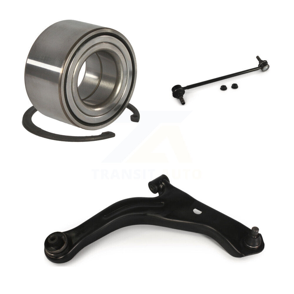 Kit de bras de commande inférieur et de liaison, roulement avant droit, pour Ford Escape Mazda Tribut