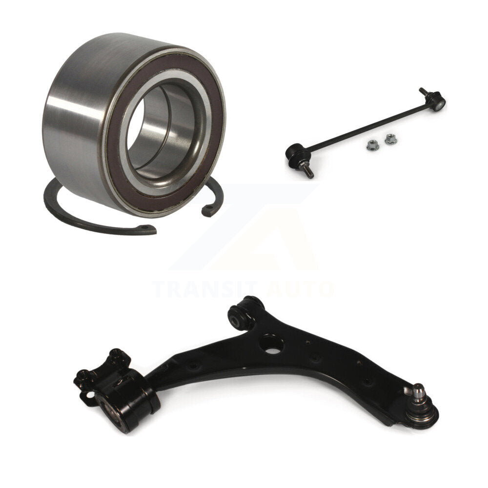 Bras de commande inférieur à roulement avant droit avec Kit de liaison à rotule pour Mazda 3 5 Spor