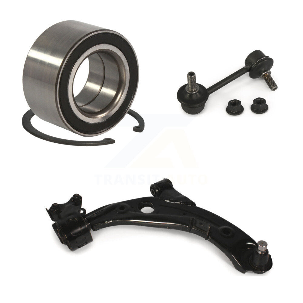 Bras de commande inférieur à roulement avant droit avec Kit de liaison BJ pour Mazda CX-7 2007 – 2012