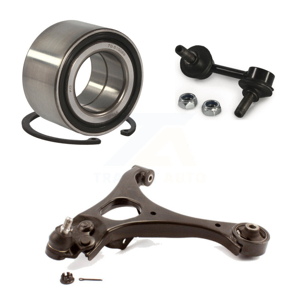 Kit de bras de commande et de liaison inférieurs, roulement avant droit, pour Honda Civic 1,3 l 1.8 06-11