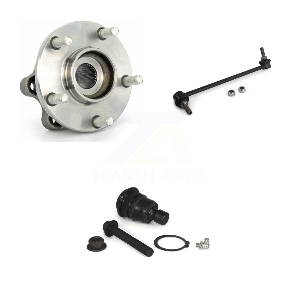 Kit de rotule inférieure et de barre stabilisatrice, roulement avant gauche, pour Nissan Murano Quest