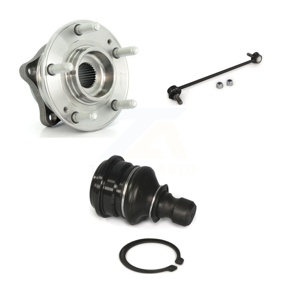 Kit de rotule inférieure et de liaison, roulement avant gauche, pour Hyundai Santa Fe Kia Sorento