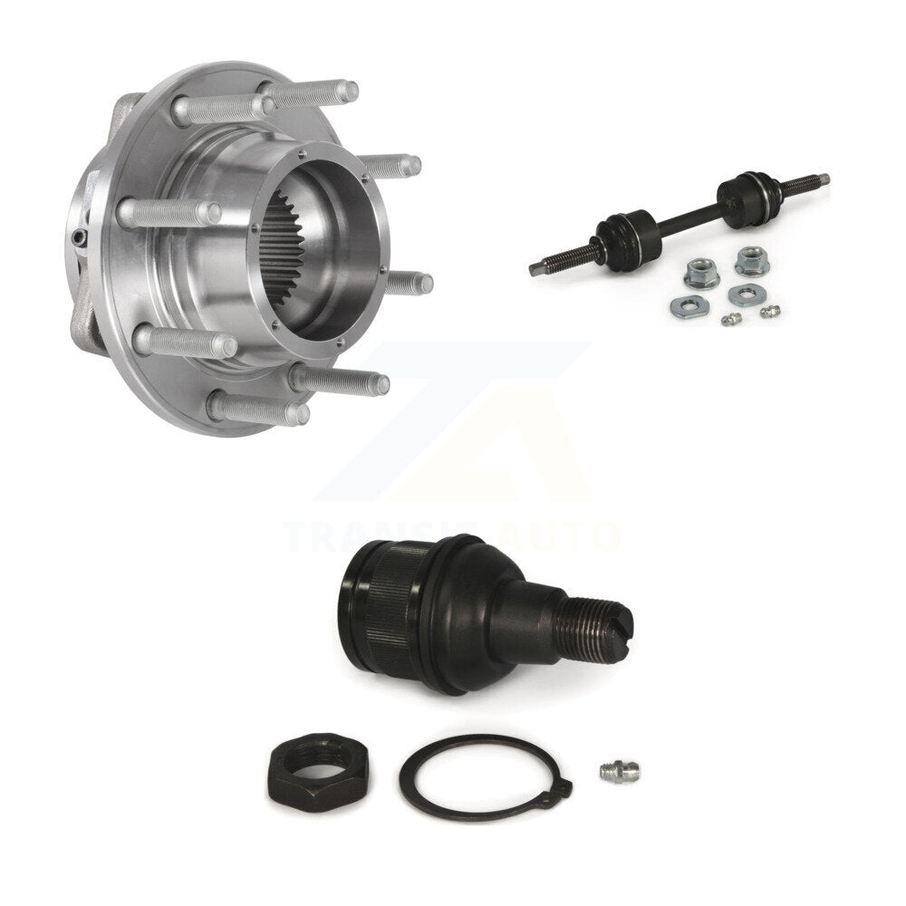 Kit de liaison de rotule inférieure de roulement de moyeu avant, pour Ford F-350 Super Duty F-250 4WD