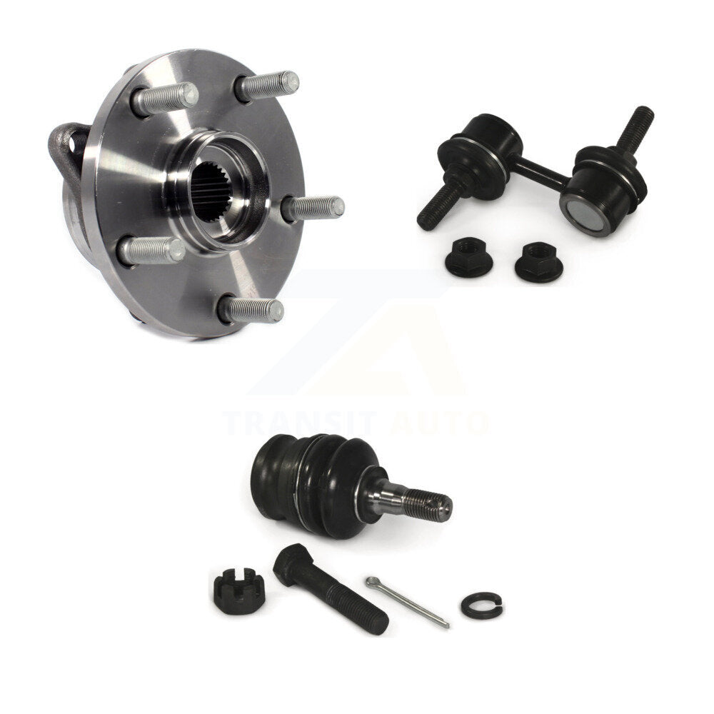 Kit de liaison de barre stabilisatrice, roulement de moyeu avant, Joint à rotule inférieur, pour Subaru Impreza WRX STI