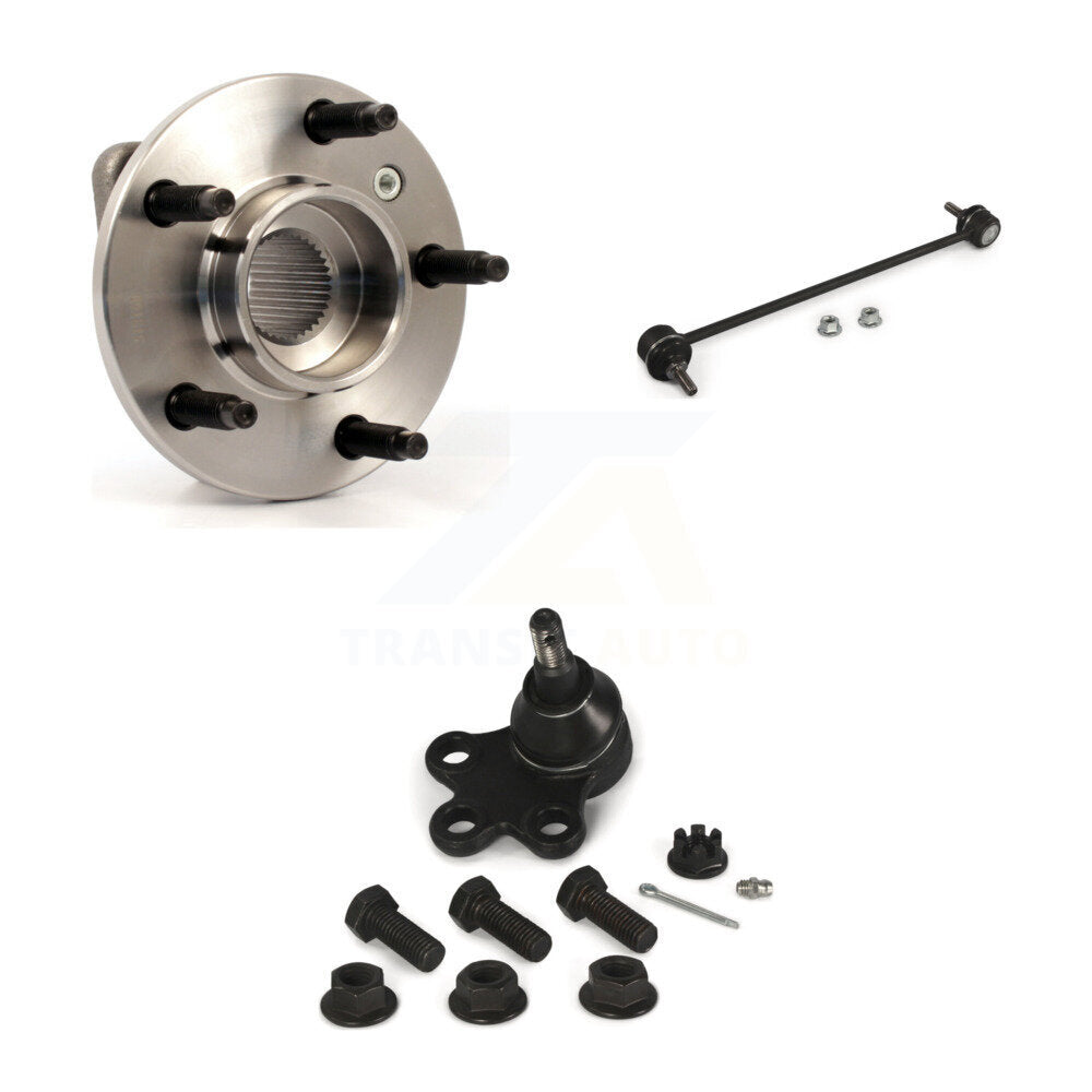Kit de liaison de barre stabilisatrice de rotule inférieure de roulement avant pour Pontiac Montana Grand Prix