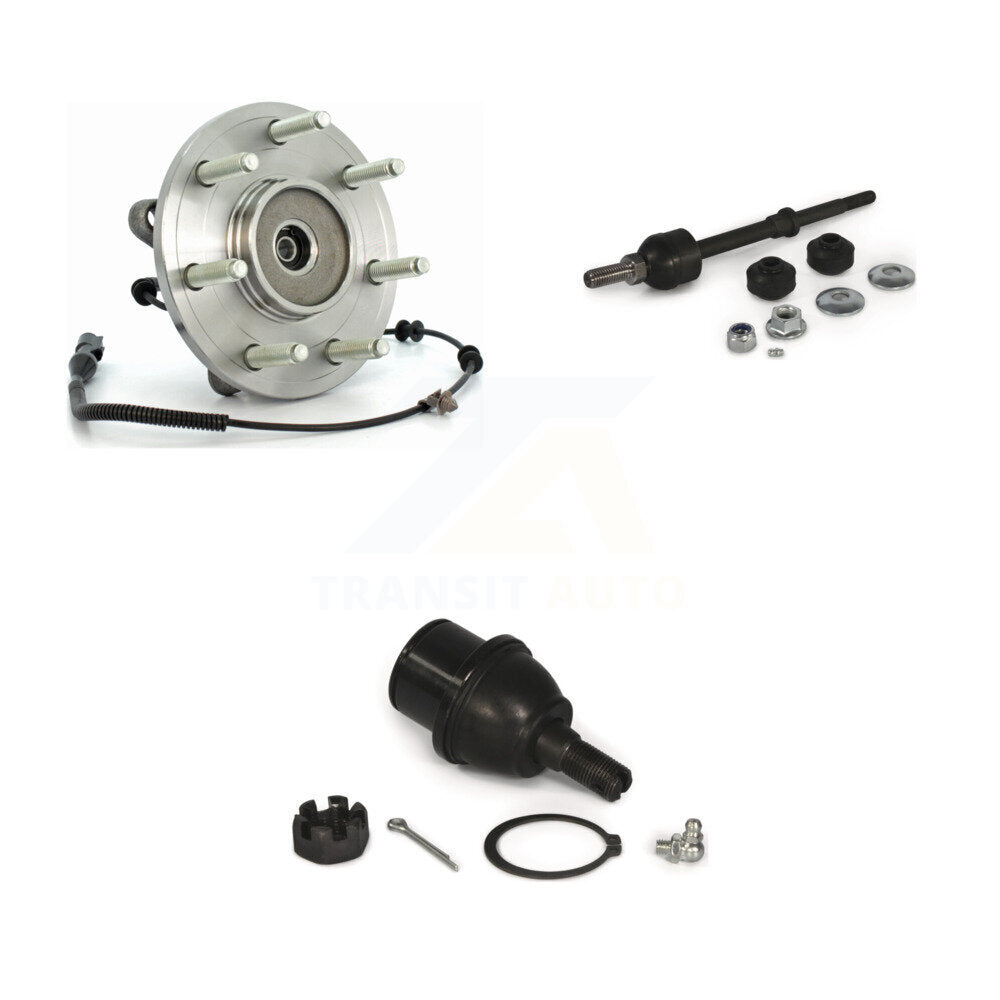 Kit de rotule inférieure et de liaison de roulement de moyeu avant, pour Ford F-150 Lincoln Mark LT 4W