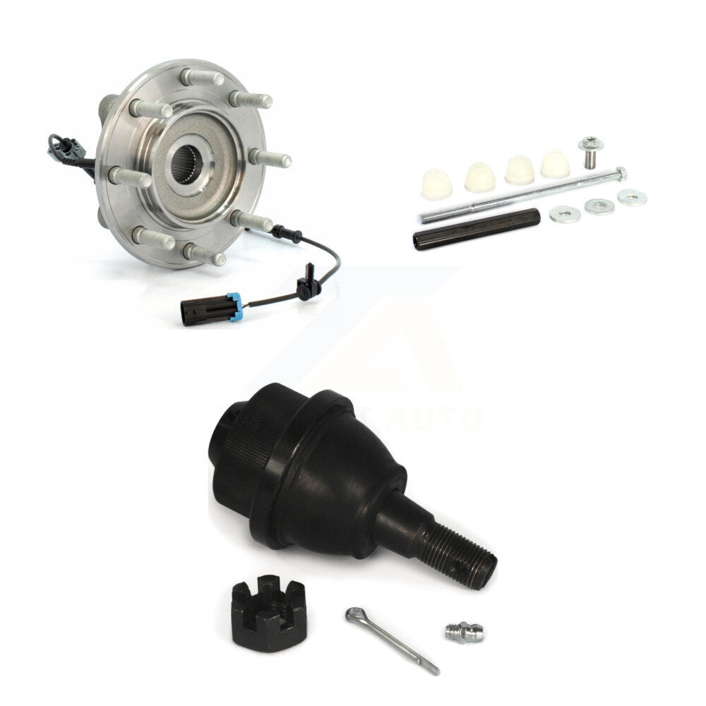 Kit de joint à rotule inférieur et de liaison de roulement de moyeu avant pour GMC Sierra 3500 HD Chevrole