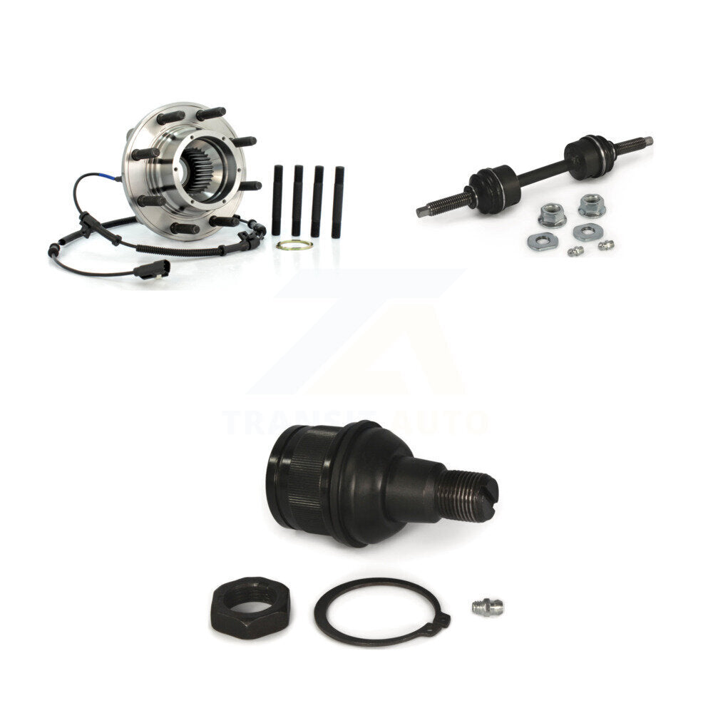 Kit de liaison de rotule inférieure de roulement de moyeu avant, pour Ford F-350 Super Duty F-250 4WD