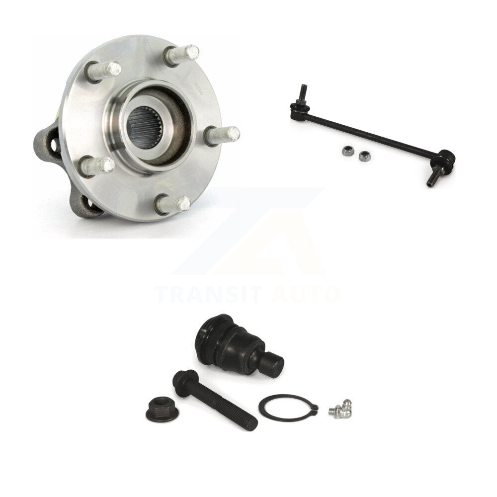 Kit de rotule inférieure et de barre stabilisatrice, roulement avant droit, pour Nissan Murano Ques