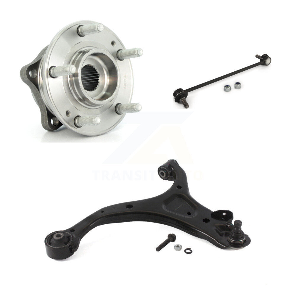 Kit de bras de commande inférieur et de liaison, roulement avant gauche, pour Hyundai Santa Fe Kia Sorent