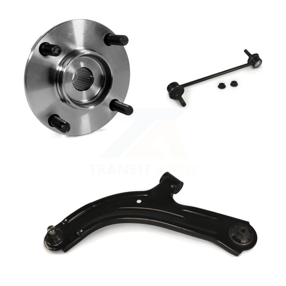 Kit de rotule et de liaison de bras de commande inférieur, roulement avant gauche, pour Nissan Versa Cub