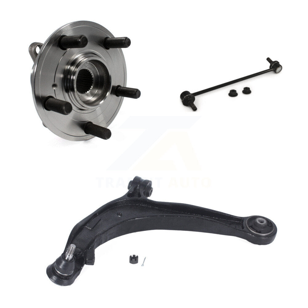 Kit de bras de commande et de liaison inférieurs, roulement de moyeu avant gauche, pour Honda Odyssey 2011 – 2017