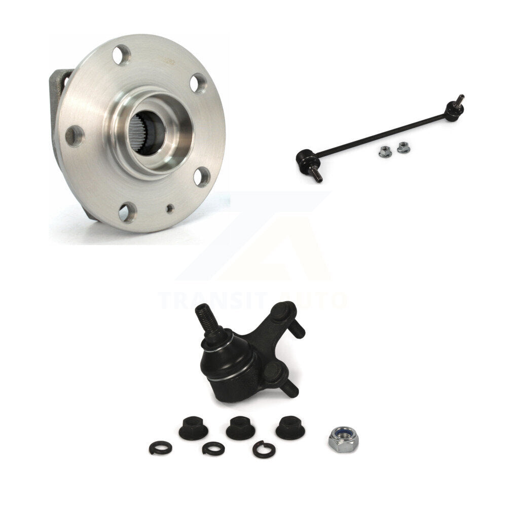 Kit de liaison de rotule inférieure, roulement avant droit, pour Volkswagen Golf Rabbit GTI R3
