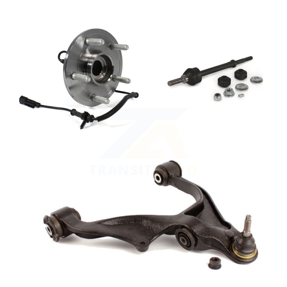 Bras de commande inférieur à roulement avant droit avec Kit de liaison BJ pour Ram 1500 Classic 4WD