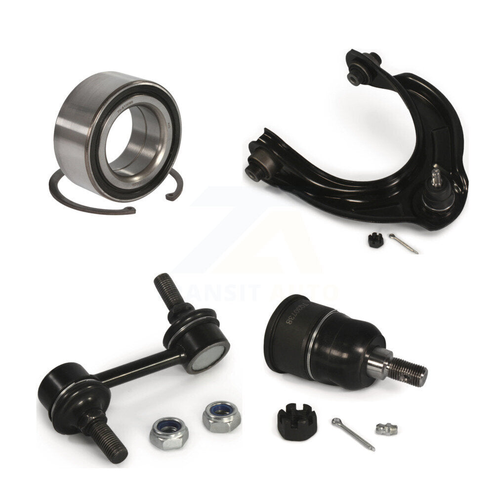 Kit de bras supérieur et de liaison à rotule inférieure, roulement avant gauche, pour Honda Accord Acura