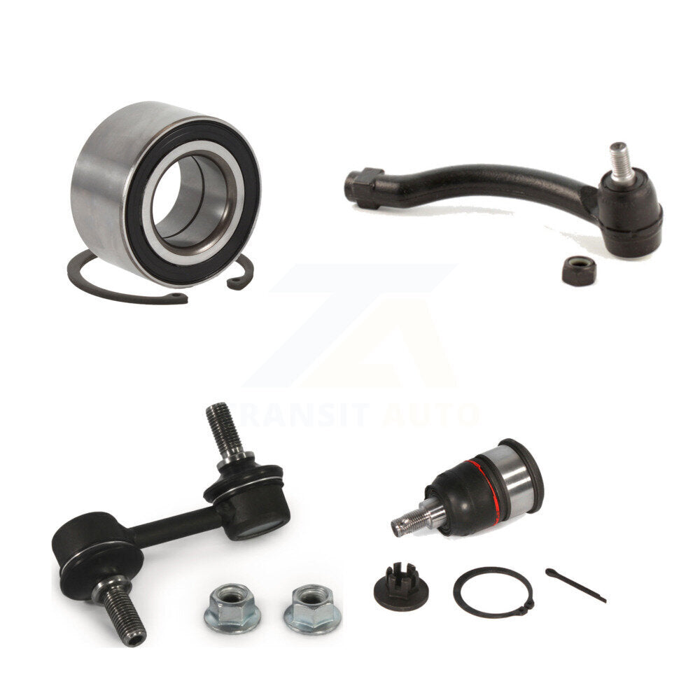 Kit de biellette de direction et de liaison extérieure, roulement avant gauche, Joint à rotule inférieur, pour Acura TL 04-06