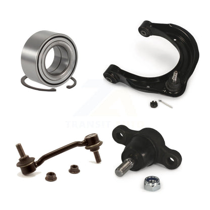 Front Left Bearing Lower Ball Joint Upper Arm Link Kit For 06-10 Hyundai Sonata