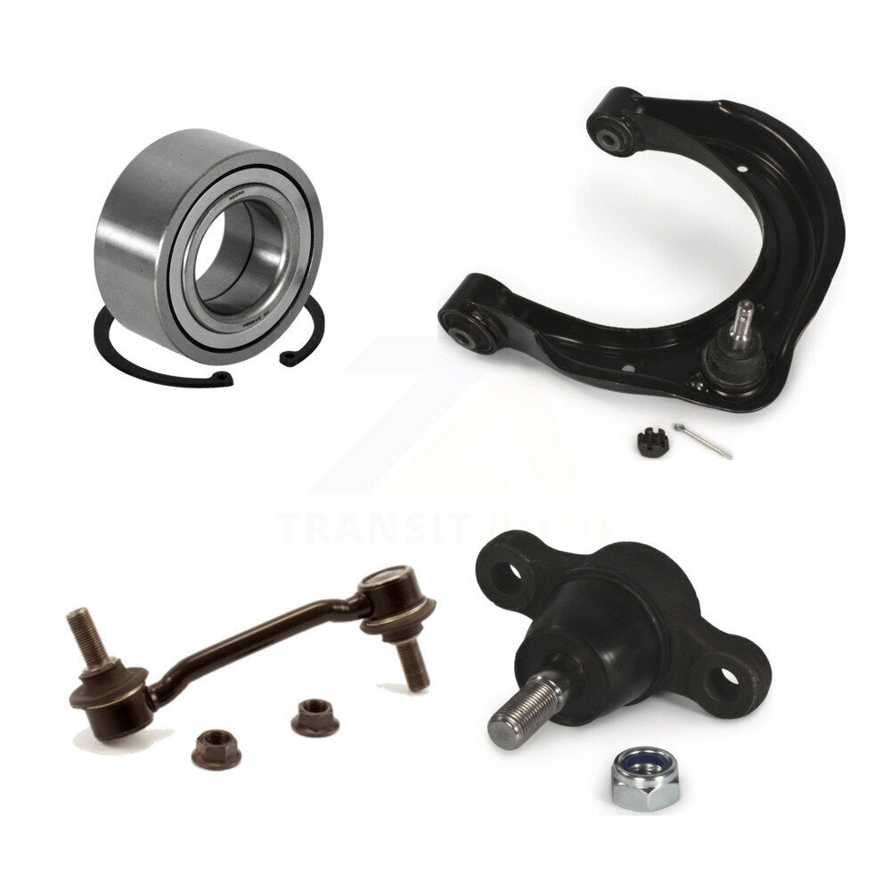 Kit de bras supérieur et de liaison, roulement avant gauche, rotule inférieure, pour Hyundai Azera Ki