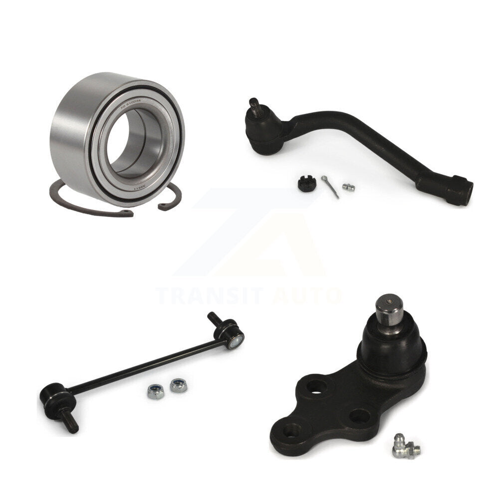 Kit de biellette de direction et de liaison extérieure, roulement avant gauche, Joint à rotule inférieur, pour Hyundai Tucson