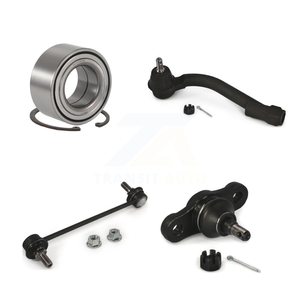 Kit de liaison de biellette de direction extérieure, roulement avant gauche, Joint à rotule inférieur, pour Kia Rondo Optima