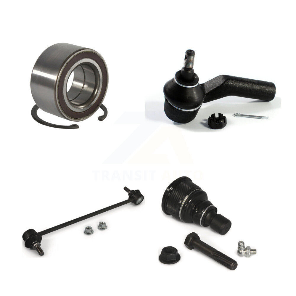 Kit de liaison de barre stabilisatrice de biellette de direction extérieure de rotule inférieure de roulement avant gauche pour Mazda 5