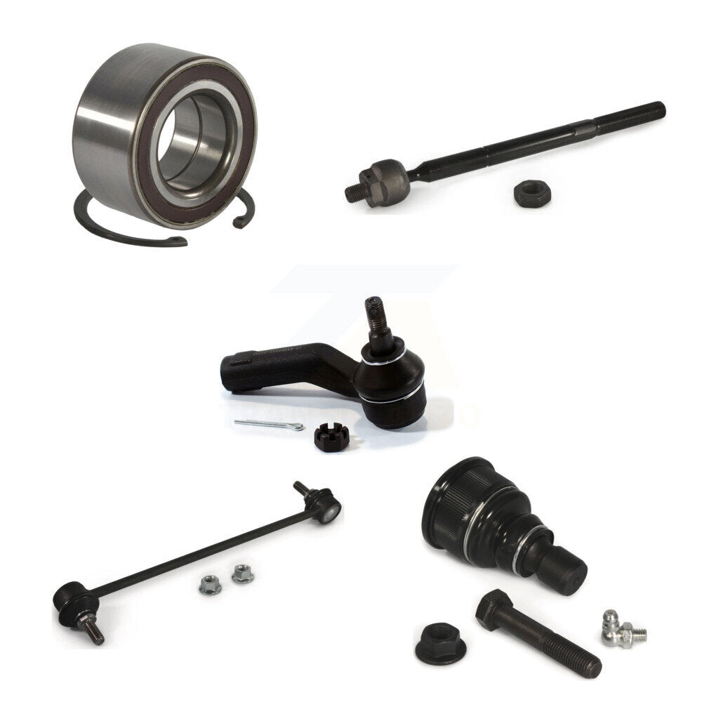 Kit de liaison de barre stabilisatrice de biellette de rotule inférieure de roulement avant droit (5 pièces) pour Mazda