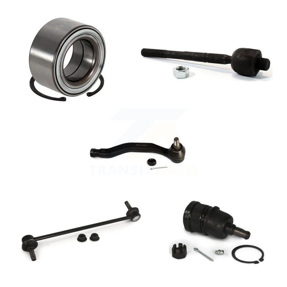 Kit de liaison de biellette de direction, roulement avant droit, rotule inférieure (5 pièces) pour Honda Pilot MDX