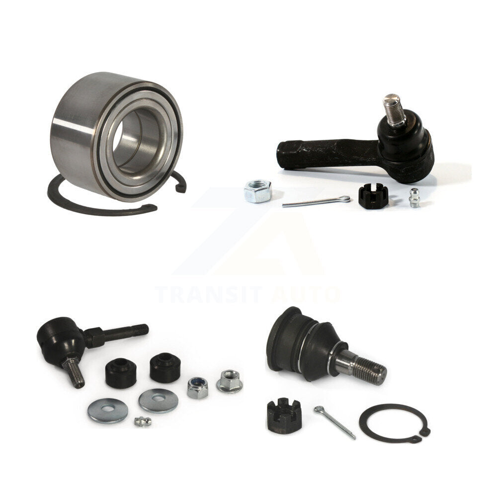 Kit de biellette de direction et de liaison extérieure de rotule inférieure de roulement avant pour Nissan Sentra 00-06