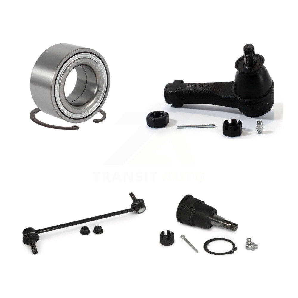 Kit de biellette de direction et de liaison extérieure de rotule inférieure de roulement avant pour Honda Odyssey 99-04
