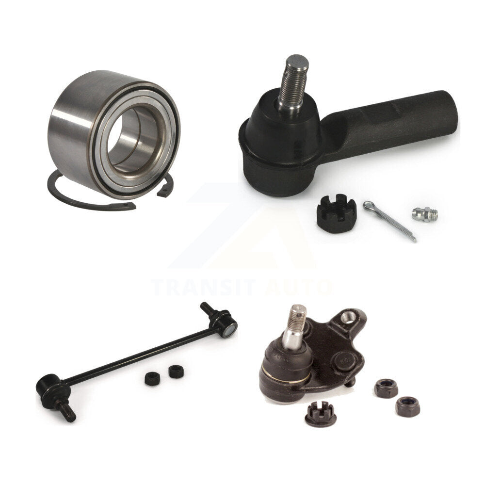 Kit de liaison de biellette de direction extérieure de rotule inférieure de roulement avant pour Toyota Corolla Matrix