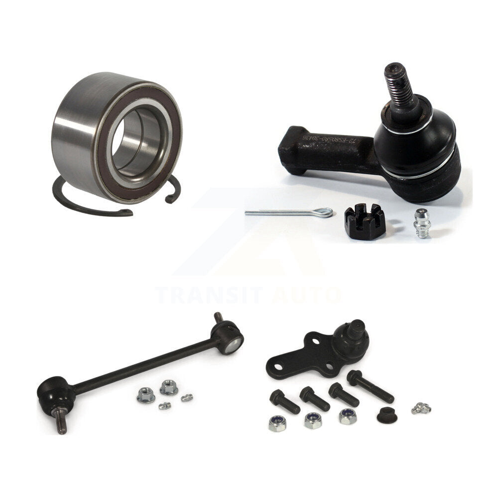 Kit de biellette de direction extérieure et de barre stabilisatrice, roulement avant inférieur, Joint à rotule inférieur, pour Ford Focus