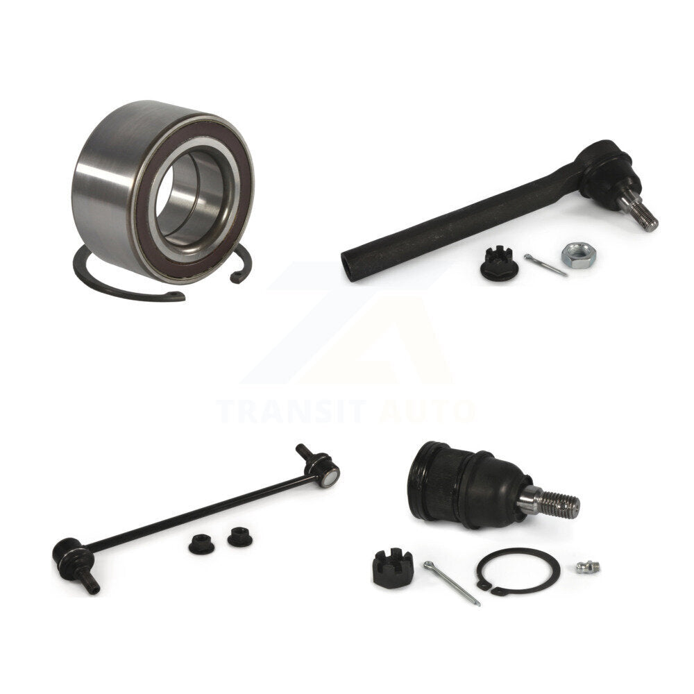 Kit de liaison de barre stabilisatrice de biellette de direction extérieure de rotule inférieure de roulement avant pour Honda Odysse