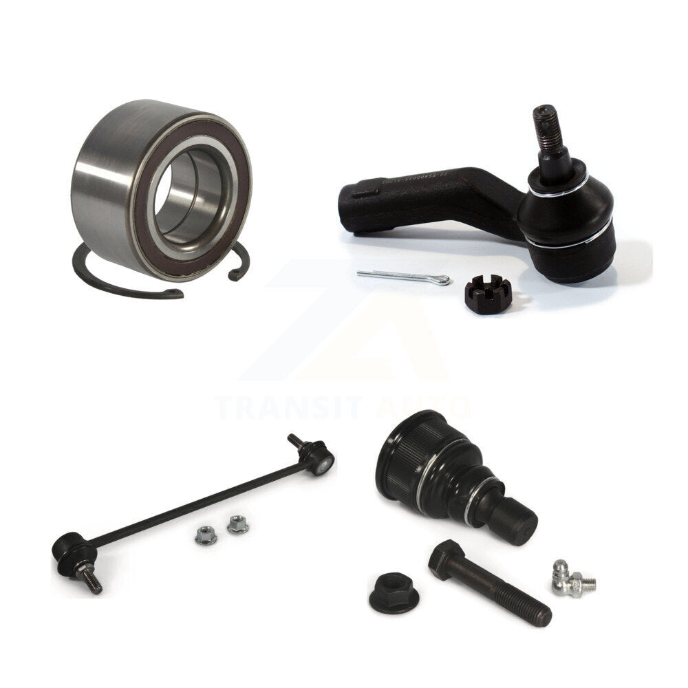 Kit de liaison de barre stabilisatrice de biellette de direction extérieure de rotule inférieure de roulement avant droit pour Mazda