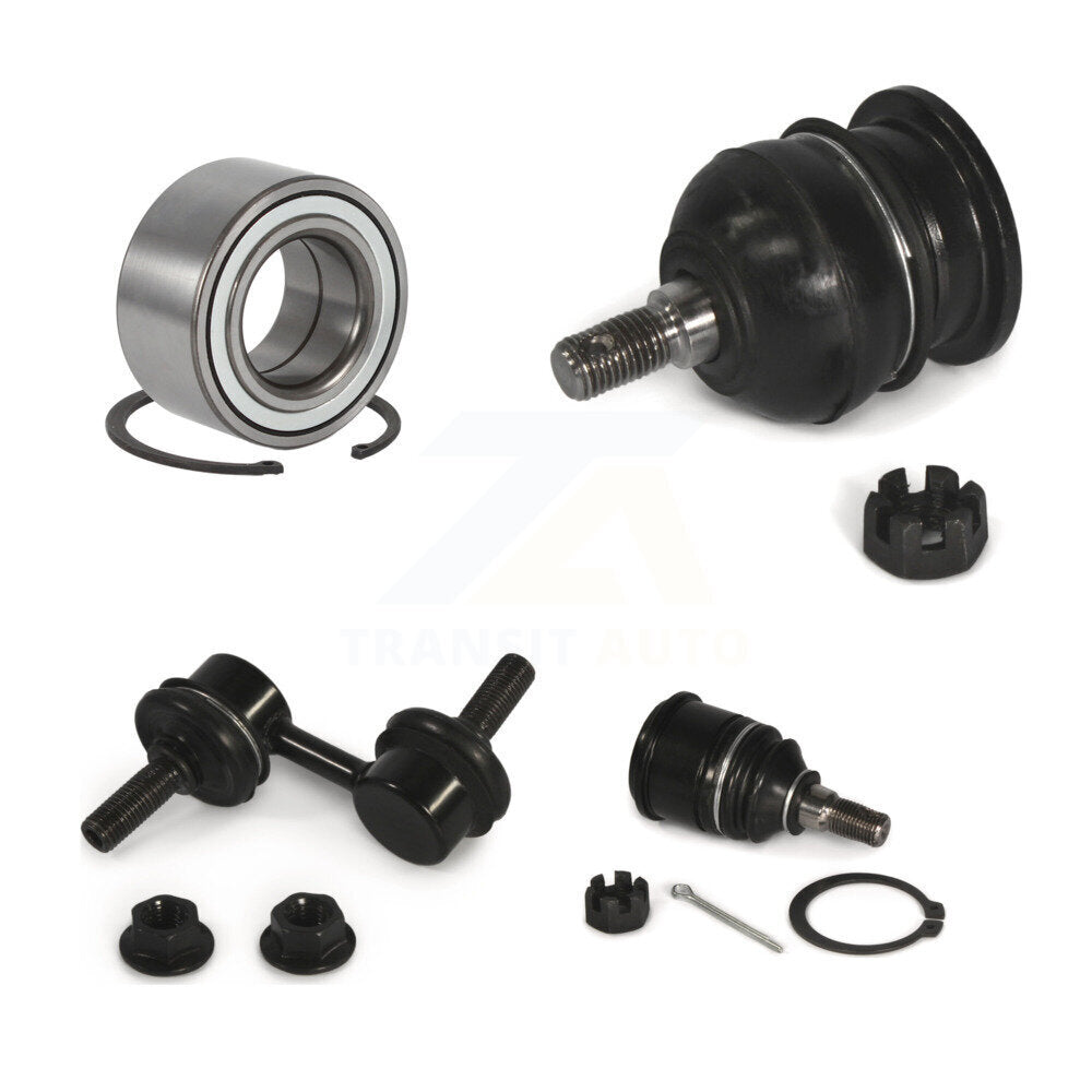 Kit de liaison de barre stabilisatrice, roulement avant supérieur et inférieur, pour Honda CR-V 1997 – 2001