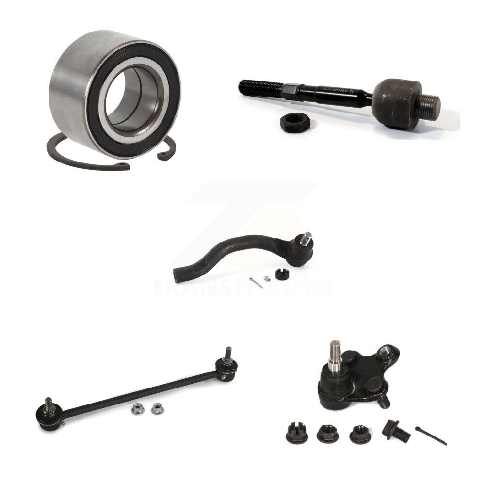 Kit de liaison de biellette de direction, roulement avant droit, rotule inférieure (5 pièces) pour Honda Civic ILX