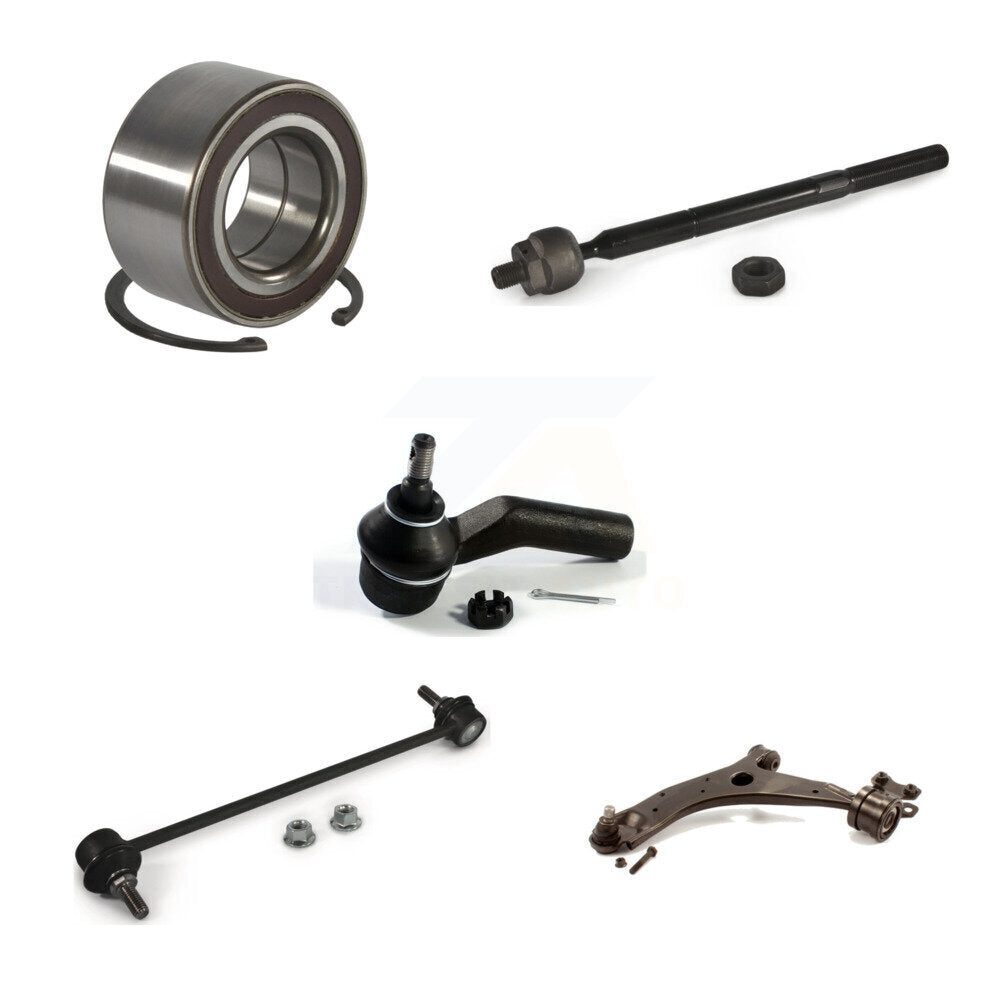 Kit de liaison de biellette de direction, roulement avant gauche, bras de commande inférieur (5 pièces) pour Mazda 3 5 Sport