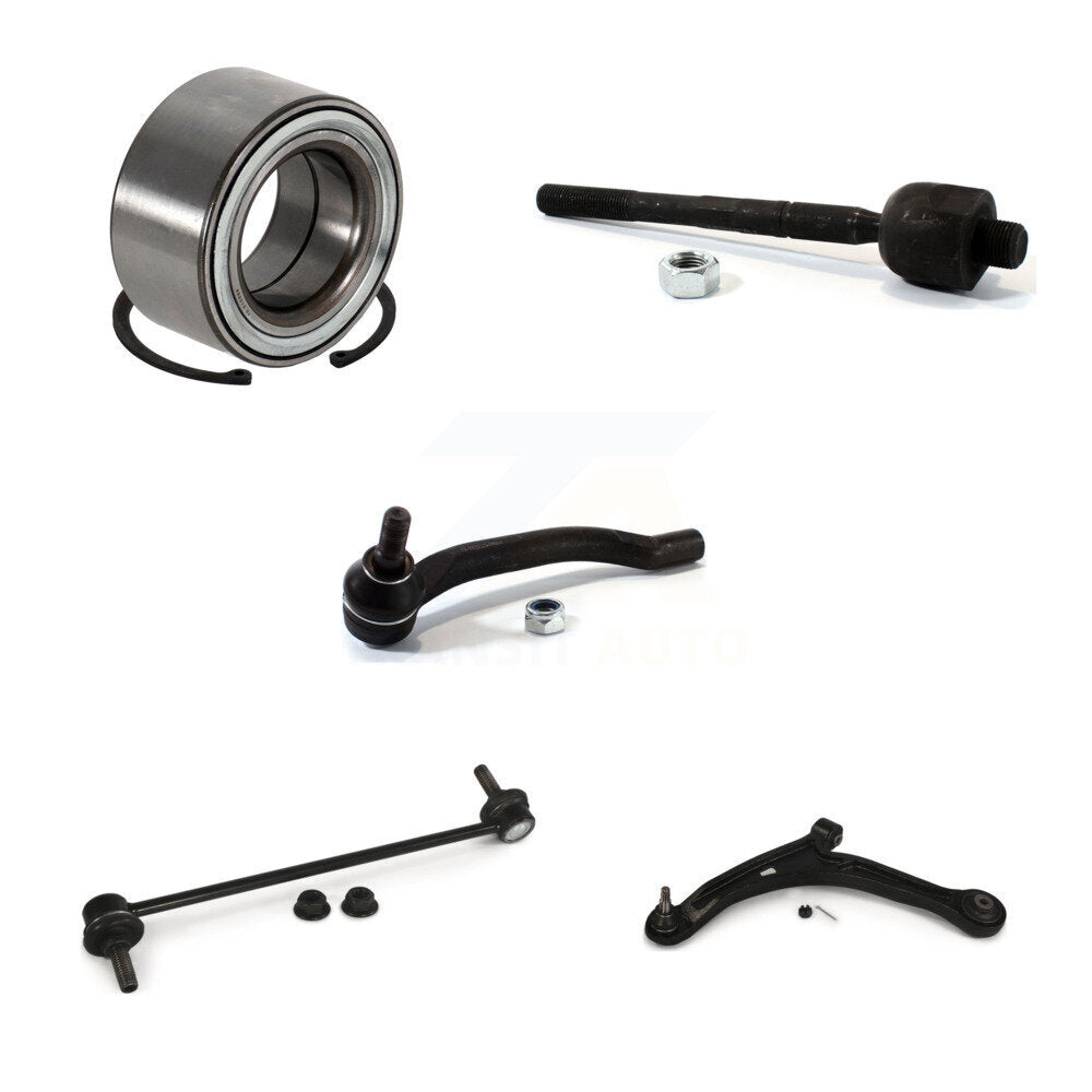 Kit de liaison de biellette de direction, roulement avant gauche, bras de commande inférieur (5 pièces) pour Honda Pilot MDX