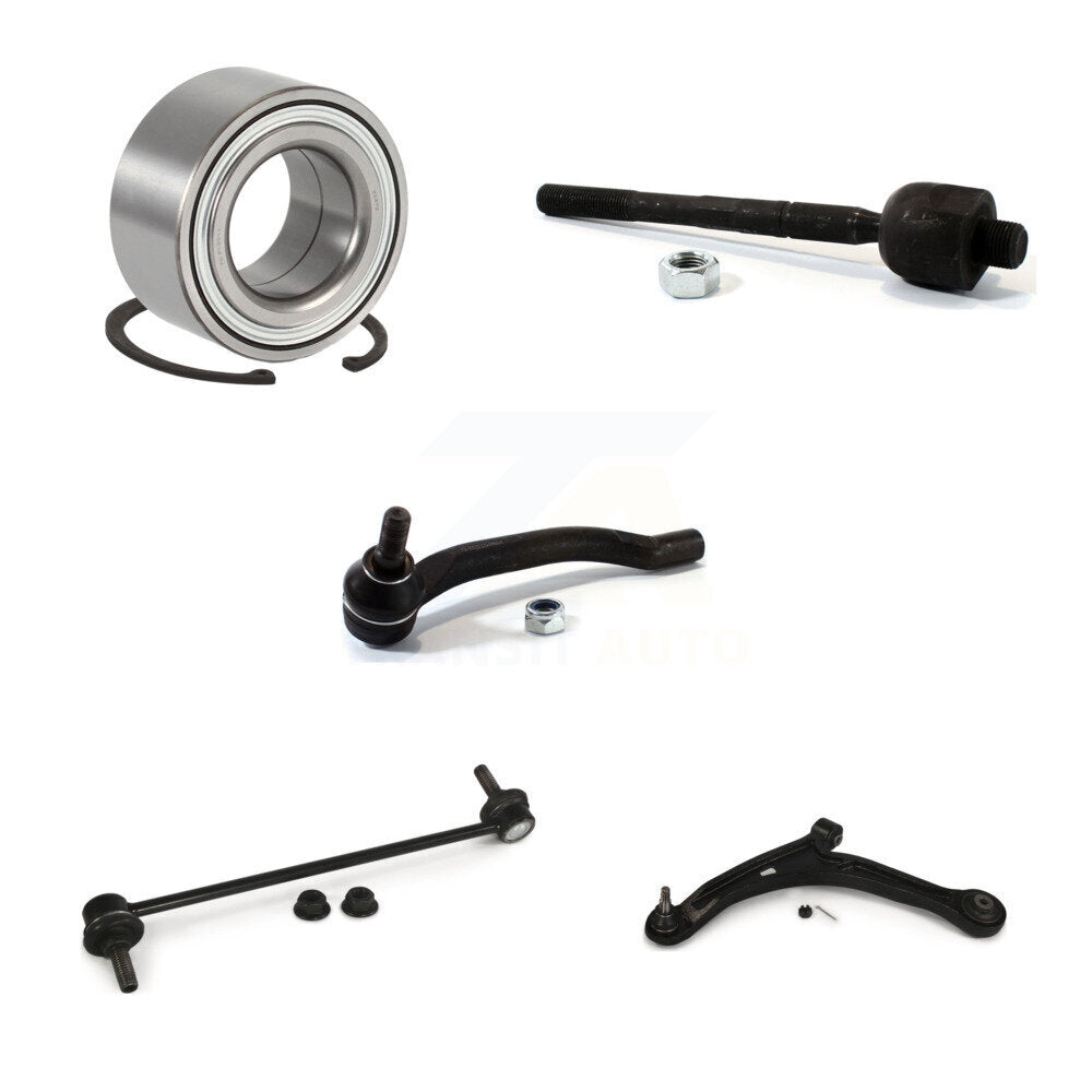 Kit de liaison de biellette de direction, roulement avant gauche, bras de commande inférieur (5 pièces) pour Honda Pilot MDX