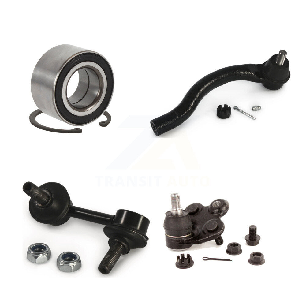 Kit de liaison de biellette de direction extérieure, roulement avant droit, Joint à rotule inférieur, pour Honda Civic 2.0