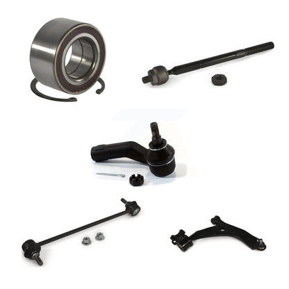 Kit de liaison de biellette de direction, roulement avant droit, bras de commande inférieur (5 pièces) pour Mazda 3 5 Spor