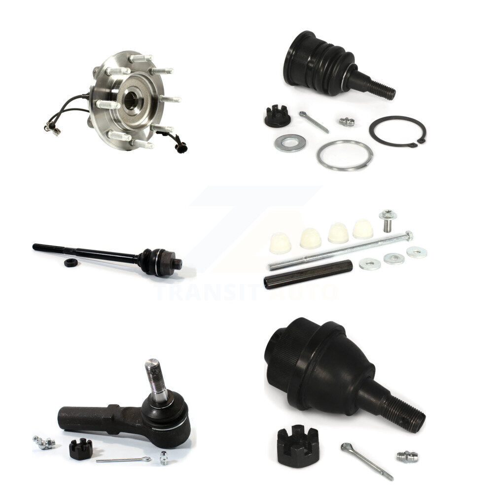 Kit de liaison de biellette de direction, roulement avant supérieur et inférieur (6 pièces) pour GMC Chevrolet H
