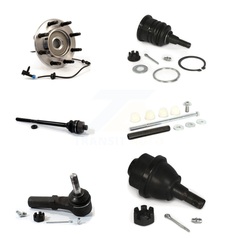 Kit de liaison de biellette de direction, roulement avant supérieur et inférieur (6 pièces) pour Chevrolet GMC H