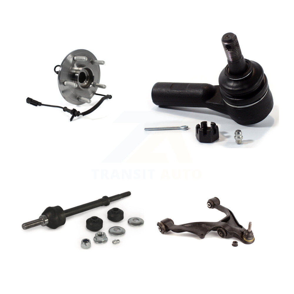 Kit de liaison de biellette de direction extérieure, roulement avant droit, bras de commande inférieur pour 12 Ram 1500 4W