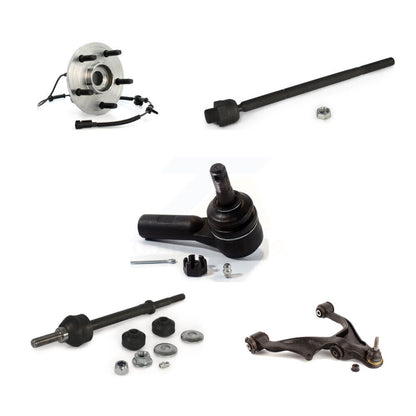 Kit de liaison de biellette de direction, roulement avant droit, bras de commande inférieur (5 pièces) pour Dodge Ram 1500