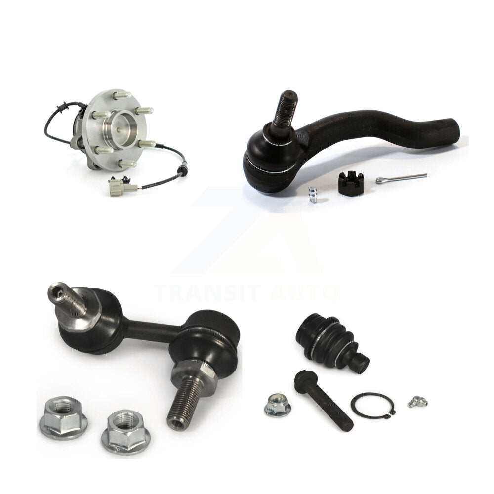 Kit de liaison de biellette de direction extérieure, roulement avant droit, rotule inférieure, pour Nissan Frontier