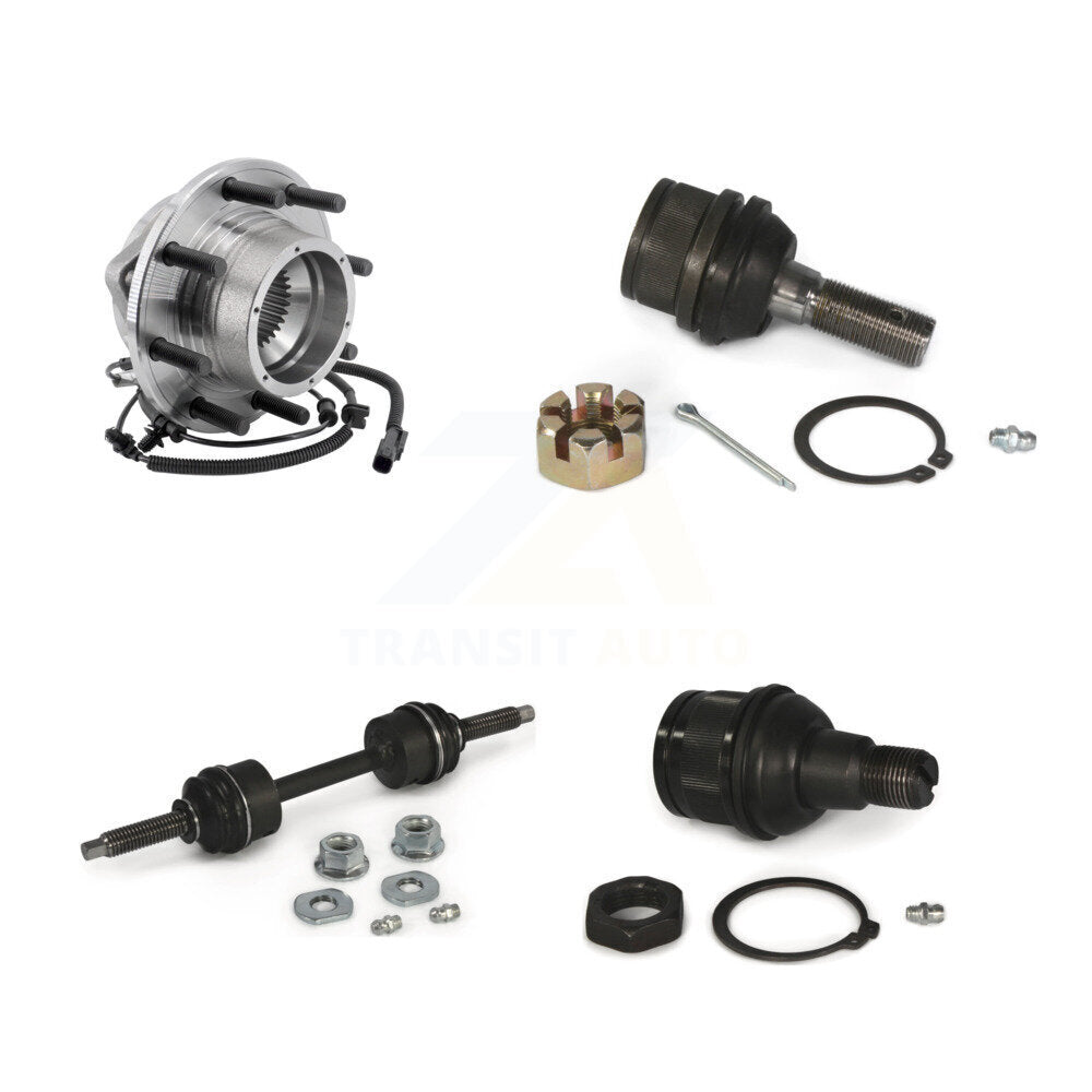 Kit de liaison de rotule supérieure et inférieure de roulement de moyeu avant, pour Ford F-350 Super Duty 4WD