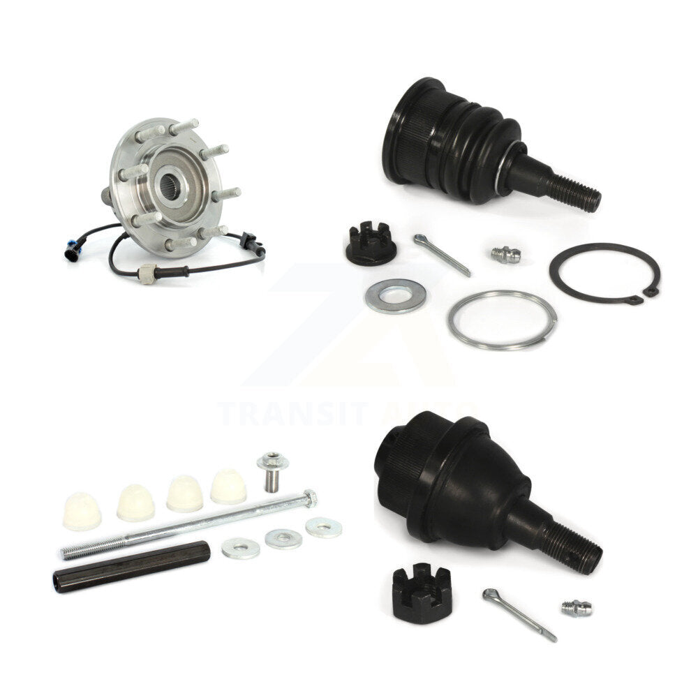 Kit de liaison de rotule supérieure et inférieure, roulement avant, pour Chevrolet GMC Sierra 3500 RWD