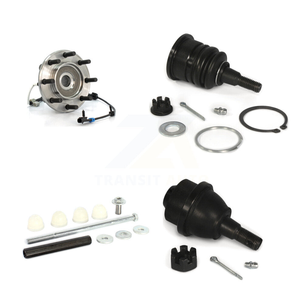 Kit de liaison de rotule supérieure et inférieure, roulement avant, pour Chevrolet GMC Sierra 3500 4WD
